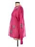 Elan Stars Pink Pullover Sweater Size L - photo 5