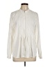 Uniqlo Ivory Long Sleeve Blouse Size L - photo 1