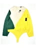 Express Color Block Yellow Bodysuit Size XL - photo 1