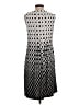 Perceptions Graphic Silver Casual Dress Size S - photo 2