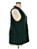 Karen Scott Green Sweater Vest Size 1X - photo 4