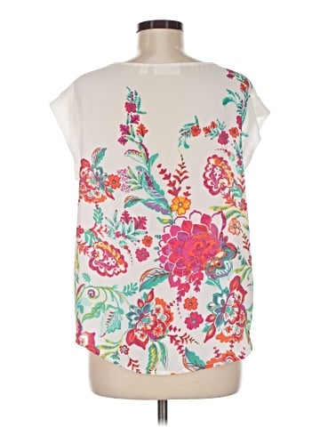 7th Avenue Design Studio New York & Company Short Sleeve Blouse (view 2)