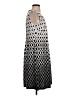 Perceptions Graphic Silver Casual Dress Size S - photo 4
