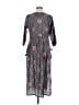 Unbranded Paisley Gray Casual Dress Size M - photo 2