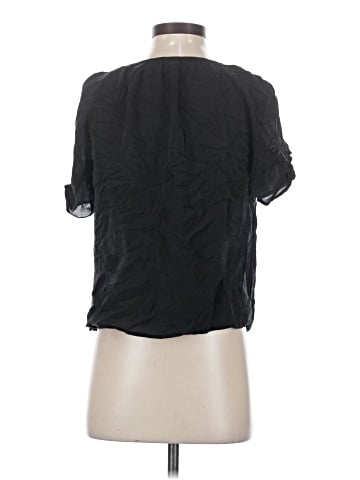 Joie Short Sleeve Silk Top (view 2)