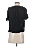 Joie 100% Silk Black Short Sleeve Silk Top Size XS - photo 2