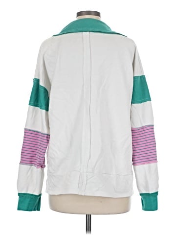 Hem & Thread Pullover Sweater (view 2)