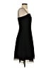 Ann Taylor 100% Polyester Solid Black Cocktail Dress Size 2 Petite - photo 4