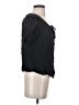 Joie 100% Silk Black Short Sleeve Silk Top Size XS - photo 4