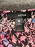 Aqua 100% Polyester Print Purple Casual Dress Size XS - photo 7