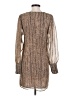 Rory Beca 100% Polyester Animal Print Brown Casual Dress Size S - photo 2