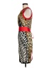 Etcetera Animal Print Red Cocktail Dress Size 8 - photo 5