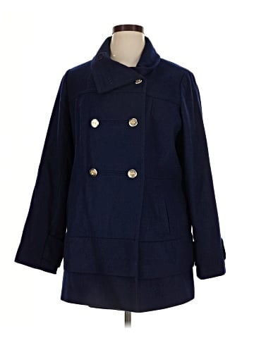 Black Rivet Coat (view 1)