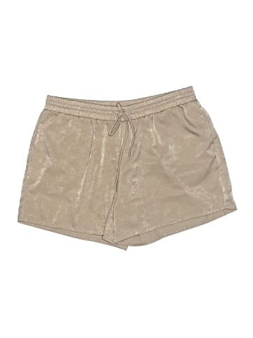 Harlowe & Graham Khaki Shorts (view 1)