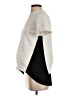 Thakoon Addition Ivory White Short Sleeve Top Size 2 - photo 5