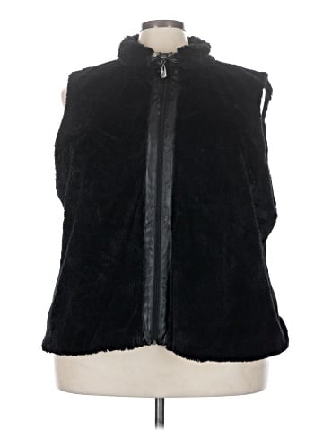 MULTIPLES Faux Fur Vest (view 1)