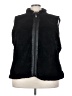 MULTIPLES 100% Polyester Black Faux Fur Vest Size 3X - photo 1