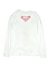 Roxy White Long Sleeve T-Shirt Size 14 - photo 1