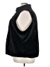 MULTIPLES 100% Polyester Black Faux Fur Vest Size 3X - photo 5