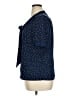 Jason Wu 100% Polyester Polka Dots Blue Short Sleeve Blouse Size XL - photo 5