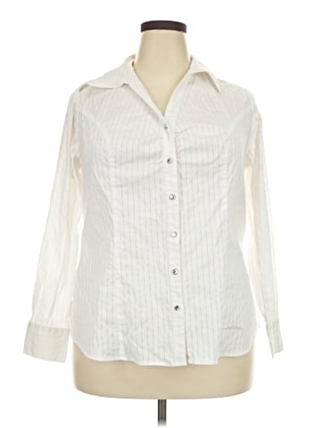 Lane Bryant Long Sleeve Blouse (view 1)