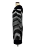 BCBGeneration Stripes Black Casual Dress Size L - photo 5