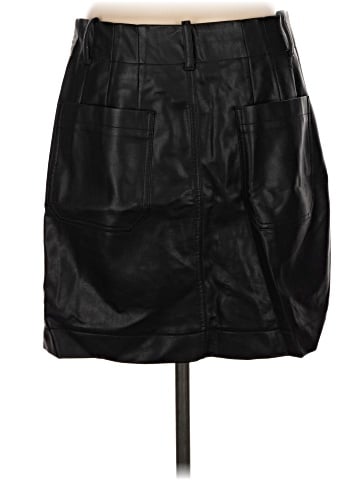 Maeve by Anthropologie Faux Leather Skirt (view 2)