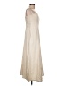Unbranded Solid Ivory Cocktail Dress Size L - photo 4