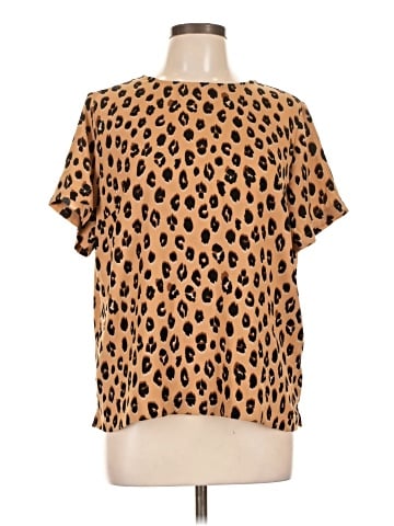 A New Day Short Sleeve Blouse (view 1)