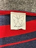 Ella Moss Stripes Red Casual Dress Size M - photo 7