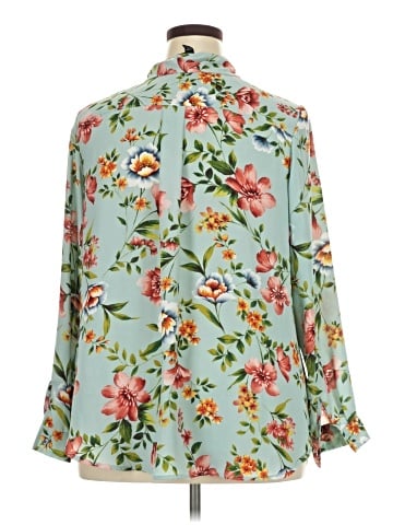 Roz & Ali 3/4 Sleeve Blouse (view 2)