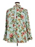 Roz & Ali 100% Polyester Floral Teal 3/4 Sleeve Blouse Size 2X - photo 2