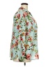 Roz & Ali 100% Polyester Floral Teal 3/4 Sleeve Blouse Size 2X - photo 4