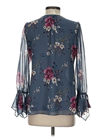 White House Black Market 3/4 Sleeve Blouse (view 2)