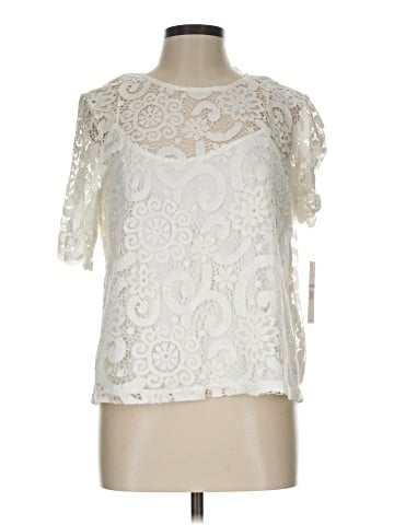 NANETTE Nanette Lepore Short Sleeve Blouse (view 1)