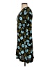 Sandro 100% Viscose Print Teal Casual Dress Size Sm (1) - photo 5