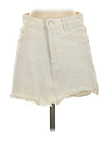 Zara Denim Skirt (view 1)