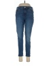 a.n.a. A New Approach Solid Blue Jeans Size 10 - photo 1