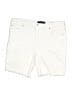 Bandolino Solid Ivory Shorts Size 8 - photo 1