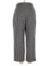 Bill Blass 100% Acetate Houndstooth Black Casual Pants Size 14 - photo 2