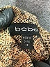 Bebe Paisley Tan Long Sleeve Blouse Size XS - photo 7