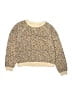 Crewcuts Floral Gold Pullover Sweater Size XL (youth) - photo 1