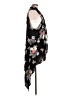 Ellos 100% Rayon Black Kimono Size 0 - photo 4