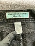 Charter Club Chevron-herringbone Gray Jeans Size 12 - photo 7
