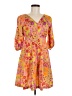 Weekend Max Mara Floral Orange Cocktail Dress Size M (estimated) - photo 1