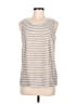 J.Crew Factory Store 100% Polyester Gray Sleeveless Top Size 8 - photo 1