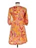 Weekend Max Mara Floral Orange Cocktail Dress Size M (estimated) - photo 2