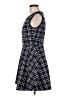 Suzanne Betro Plaid Blue Casual Dress Size M - photo 5