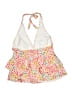 Unbranded Floral Pink Swimsuit Top Size XL - photo 2