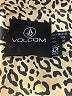 Volcom Animal Print Gold Jacket Size 12 - photo 6